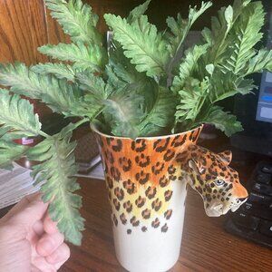 Unique Cheetah Vase/Cup